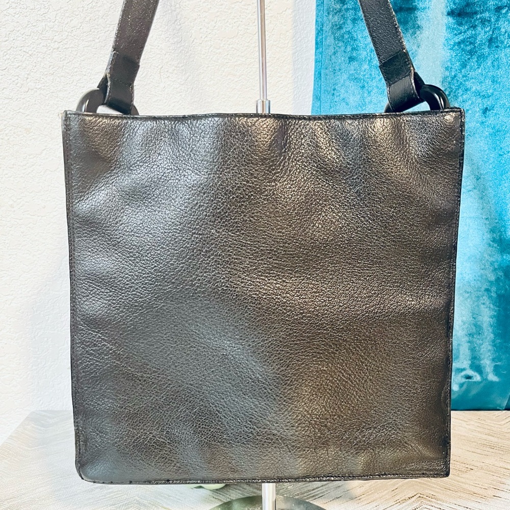 Gucci black leather shoulder bag - Picture 9 of 16